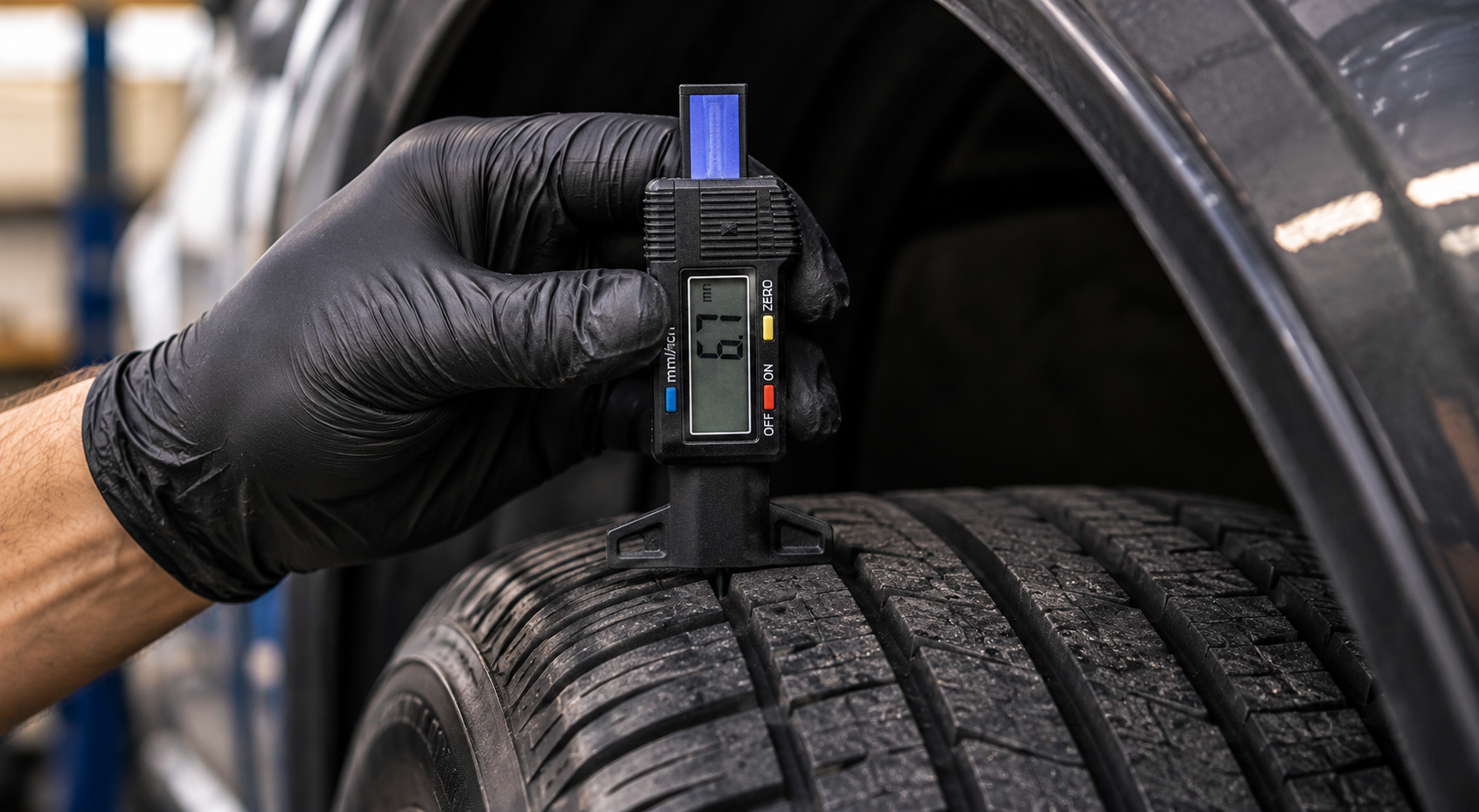 Weak Tire Grip - Replace Worn Rubber Before Rain